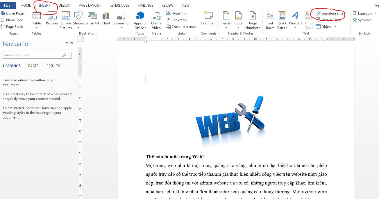 Cách tạo chữ ký điện tử trong word dễ dàng mà bạn nên biết - Chữ ...